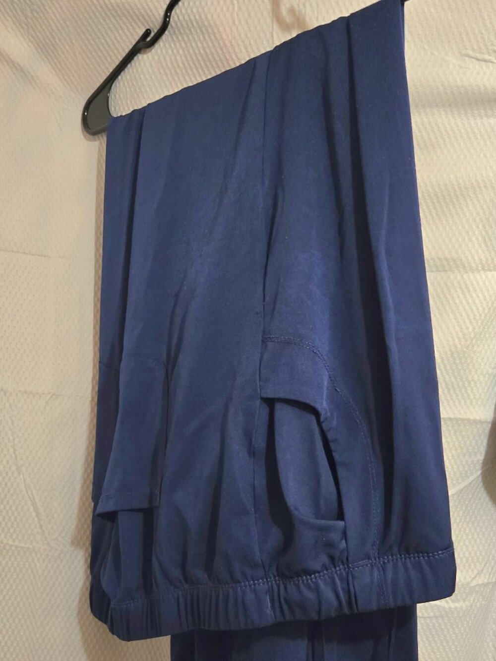 Healing Hands Women’s XL Navy Blue Scrub Pants Drawstring Elastic Waist